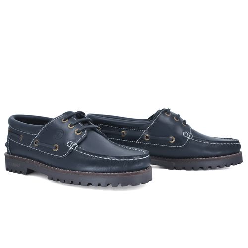 Zapato de cubierta - Lubmin - Seajure - para hombre / de cuero / de caucho