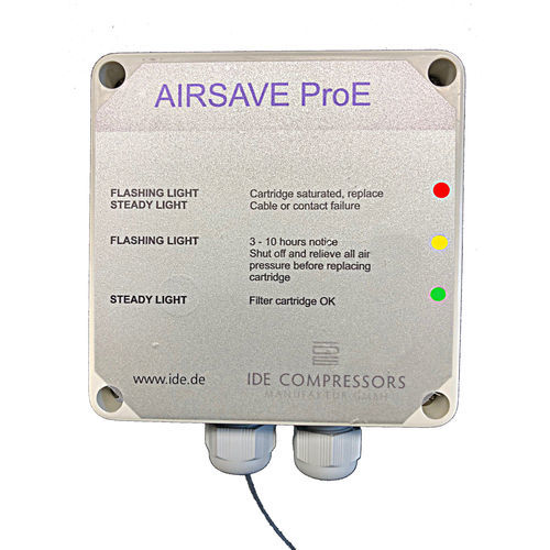 Detector de gas - AIRSAVE PRO E - IDE-COMPRESSORS e.K. - para aire comprimido / para aire respirable