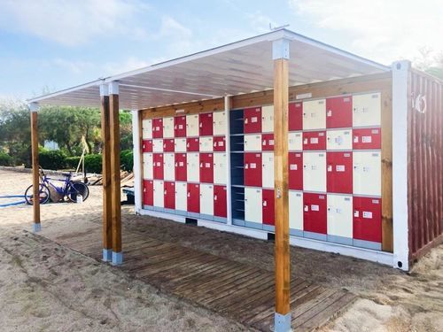 Armario portaplantillas para centro de ocio - WATERSPORT CONCEPT - para barco / para puerto / para puerto deportivo