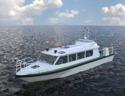 Barco profesional barco de desembarco - ORDERLY 1240H - Qingdao Allheart Marine Co., Ltd. - fueraborda / de aluminio