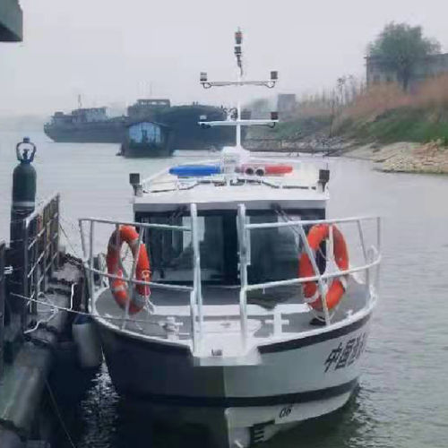 Barco profesional barco de vigilancia - RAPTOR 1000 - Qingdao Allheart Marine Co., Ltd. - fueraborda / de aluminio