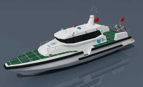 Barco profesional embarcación piloto - WHALE 1900 - Qingdao Allheart Marine Co., Ltd. - fueraborda / de aluminio