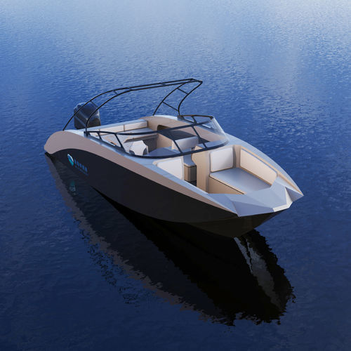 Runabout fueraborda - JOLLY 750 - Qingdao Allheart Marine Co., Ltd. - con doble consola / bow-rider / open