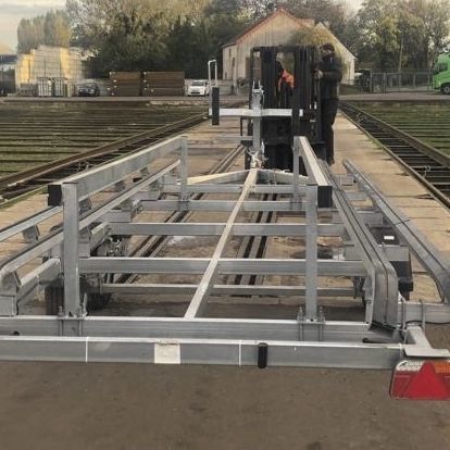 Remolque de carretera - TIKI  - PONTOON FRANCE - de manipulación / de varada / para barco