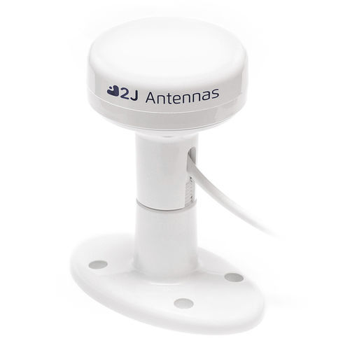 Antena GPS - 2J9101JBWGF-B12JW-B10BW - 2J Antennas s.r.o. - GNSS / para barco / radomo