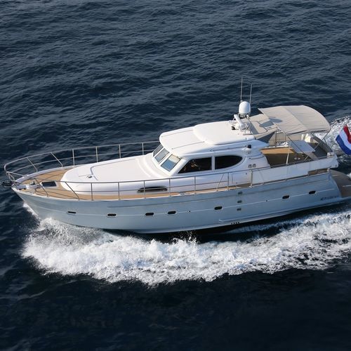 Barco cabinado intraborda - E4 - Elling Shipbuilding bv - con motor diésel / de semidesplazamiento / con hard-top