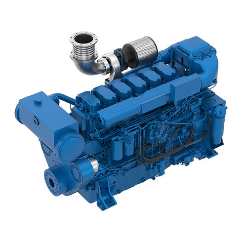 Motor de propulsión - 6W126M - MOTEURS BAUDOUIN - diésel / para barco profesional / inyección directa