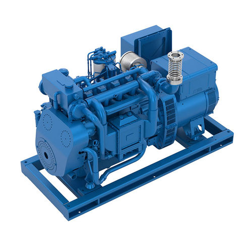 Grupo electrógeno diésel - 4W105S - MOTEURS BAUDOUIN - para buque / 60 Hz / 50 Hz