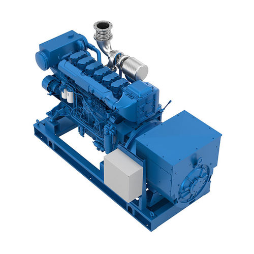 Grupo electrógeno diésel - 6W126S - MOTEURS BAUDOUIN - para buque / 60 Hz / 50 Hz