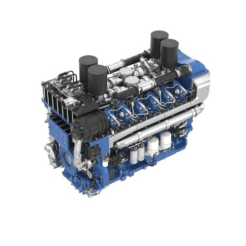 Motor intraborda - 12M55 - MOTEURS BAUDOUIN - diésel / profesional / turbo