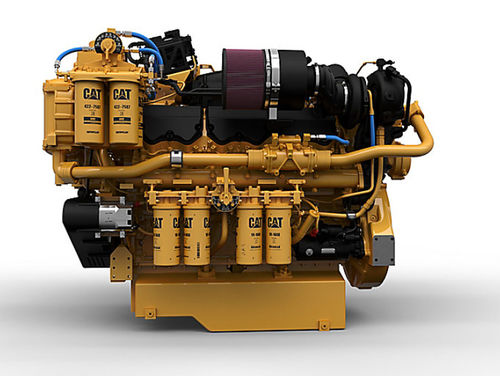 Motor auxiliar - C32  - Caterpillar Marine Power Systems - eléctrico / para barco profesional / SCR