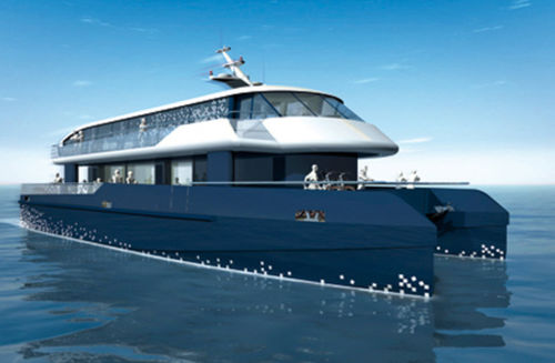 Ferri de pasajeros catamarán - 27 - Alumarine Shipyard