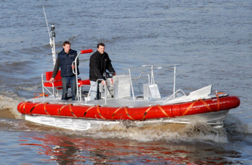 Barco profesional embarcación de servicio - 6.46 - Alumarine Shipyard - embarcación piloto / intraborda / embarcación neumática semirrígida