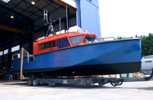 Barco profesional barco de salvamento - SNS Series - Alumarine Shipyard - intraborda / de aluminio