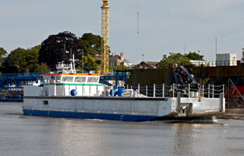 Buque especial gabarra de trabajo - 30 - Alumarine Shipyard - costero