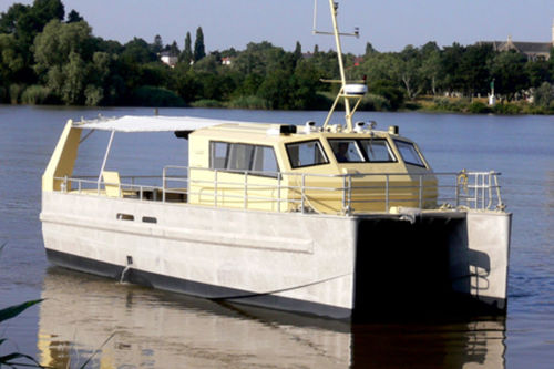 Barco profesional barco de pesca profesional - 11 - Alumarine Shipyard - catamarán / intraborda / de aluminio