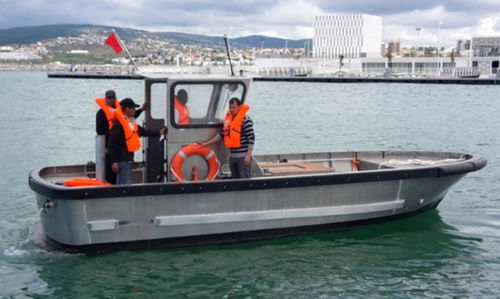 Barco profesional barco de trabajo - 7.80 - Alumarine Shipyard - lancha amarradora / remolcador / intraborda