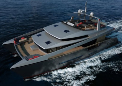 Yate a motor catamarán - PANAMA 62 - Alumarine Shipyard - de crucero / con fly / de desplazamiento