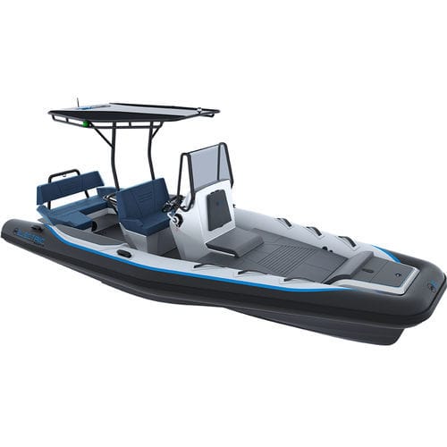 Embarcación neumática intraborda - Pulse 63 - RS Electric Boats Ltd. - eléctrica / RIB / con consola central