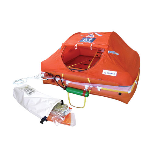 Balsa salvavidas para barco - ATLANTIC PG – FR - Arimar - para 6 personas / para 8 personas / para 4 personas