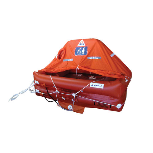 Balsa salvavidas para buque - DEEP SEA COMPACT - Arimar - para yate / de altura / para 6 personas