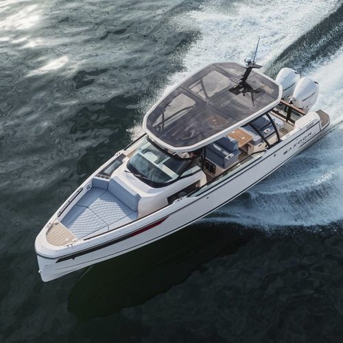 Cabin-cruiser fueraborda - 270 GTO - Saxdor Yachts Oy - escalonado / open / con doble consola