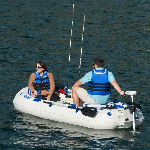 Embarcación neumática fueraborda - Sea Eagle 9 - SeaEagle.com - eléctrica / de gas / plegable