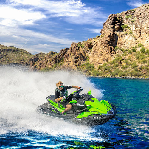 Moto de agua sedente - ULTRA® 310LX-S - Kawasaki - para tres personas / 310 cv / de 4 tiempos