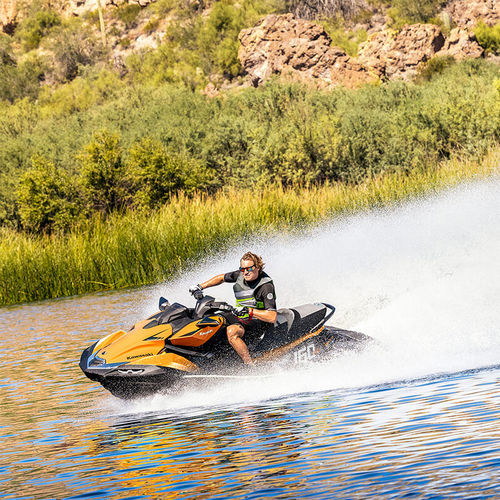 Moto de agua sedente - ULTRA® 160LX-S - Kawasaki - para tres personas / 160 CV / de 4 tiempos