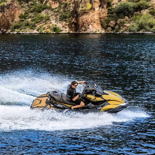 Moto de agua sedente - ULTRA® 160LX - Kawasaki - para tres personas / 160 CV / de 4 tiempos