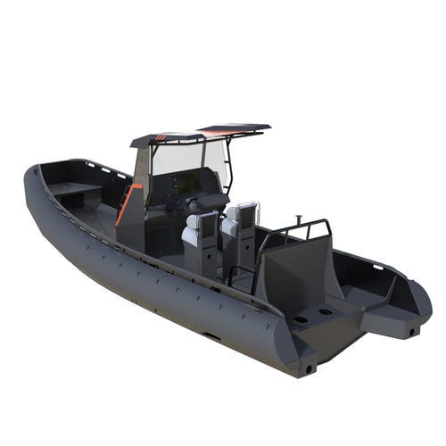 Barco profesional barco de salvamento - P686 - PETOR - barco de trabajo / RIB