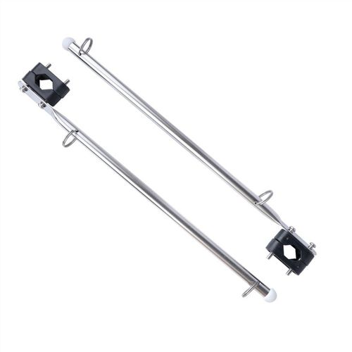 Asta de bandera para barco - Qingdao Allshine Marine Accessories Co,.Ltd - de acero inoxidable