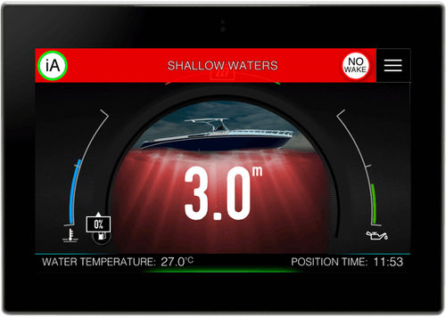 Pantalla para barco - Control display 5.0 - Rim Drive Technology - multifunción / 5" / táctil