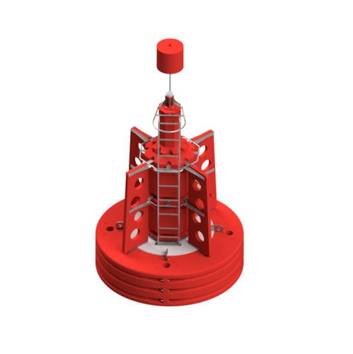Boya de balizamiento - PMB3000RM  - PHAROS MARINE AUTOMATIC POWER - de fondeo / de espuma de poliuretano / de acero