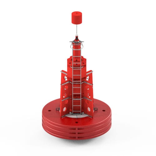 Boya de balizamiento - PMB3600RM  - PHAROS MARINE AUTOMATIC POWER - de fondeo / de espuma de poliuretano / de acero