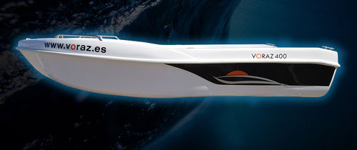 Barco open fueraborda - VORAZ 400 BOTE  - VORAZ Astilleros - de pesca deportiva / 5 personas máx.