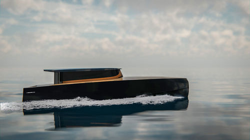 Barco cabinado intraborda - NOMAD 40 - JPK Composites - con hard-top / de crucero rápido / de deporte