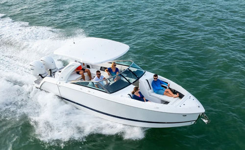 Runabout fueraborda - H9 OB - Four Winns - bimotor / open / con doble consola
