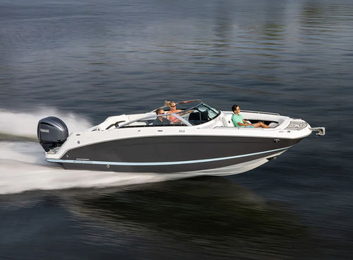 Deck-boat fueraborda - HD5 OB - Four Winns - open / con doble consola / bow-rider