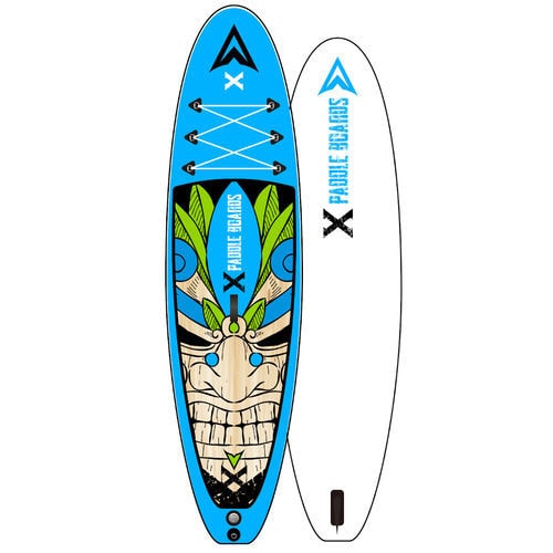 Tabla de SUP hinchable - TIKI-X - X-PaddleBoards - de travesía / de pesca / para yoga