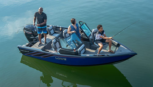 Runabout fueraborda - FS 1700 - Lowe - con doble consola / open / de esquí acuático
