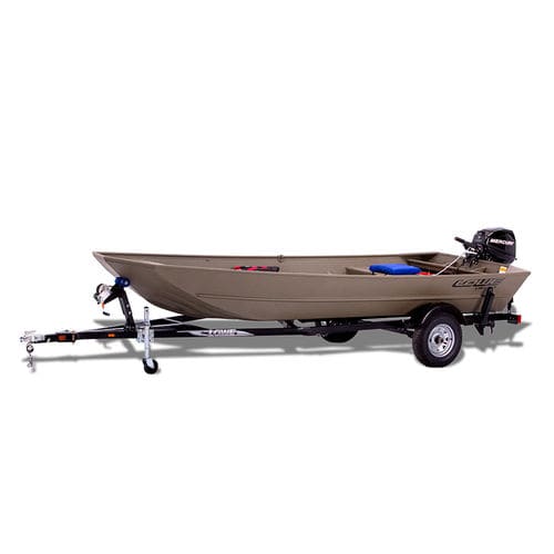 Jon boat fueraborda - L1652MT  - Lowe - open / de pesca deportiva / de aluminio