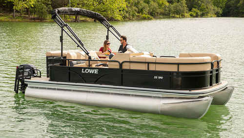 Barco pontón fueraborda - SS190 - Lowe - open / de wakeboard / de deporte