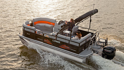 Barco pontón fueraborda - SS170 - Lowe - tri-tube / open / de crucero
