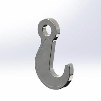 Gancho para buque - AST-HK - International Lashing Systems - tipo C / con ojal / simple