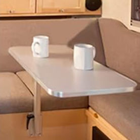 Pie de mesa ajustable - HT-RSH02B（upgrade） - HWHongRV - desmontable / de aluminio