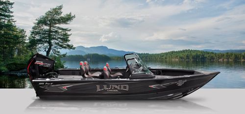 Runabout fueraborda - 1975 PRO-V LIMITED - Lund - con doble consola / bow-rider / de pesca deportiva