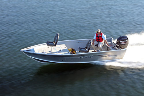 Bote fueraborda - 1750 OUTFITTER - Lund - de pesca deportiva / de aluminio / 5 personas máx.