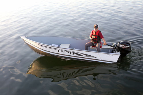 Bote fueraborda - WC-12 - Lund - de pesca deportiva / de aluminio / 3 personas máx.