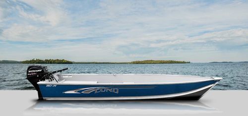 Bote fueraborda - WC-14 - Lund - de pesca deportiva / de aluminio / 4 personas máx.